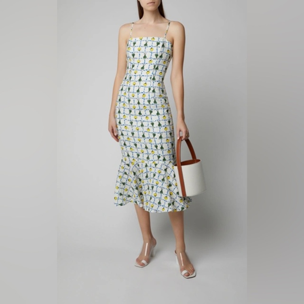 NWT Staud Lychee dress.